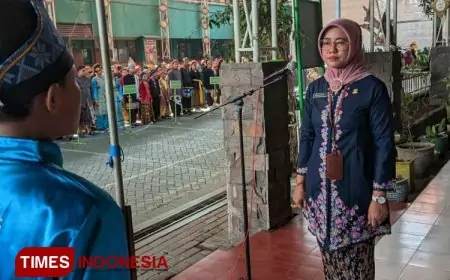 Peringati Hari Sumpah Pemuda SMP Negeri 3 Porong Sidoarjo Gelar Parade Budaya