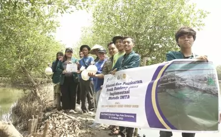 Tim PPK Ormawa HMIK Undip Jelaskan Metode IMTA dalam Budidaya Ikan Bandeng