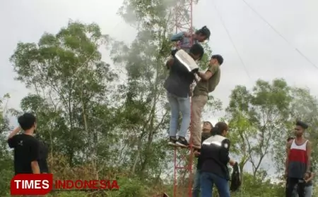 Dosen ITNY Buat Peta Titik Pemancar Wifi Bagi Warga Desa Gendayakan Wonogiri