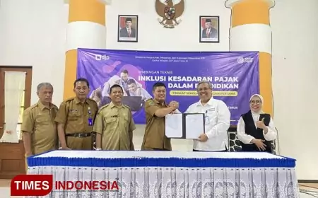 Pertama di Indonesia! 30 SMP Negeri di Kota Malang Adopsi Materi Perpajakan dalam Kurikulum Pendidikan