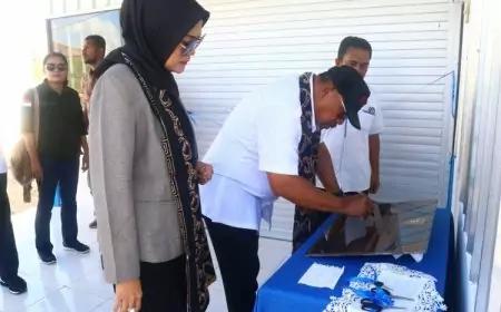 Gubernur Maluku Resmikan Bangsal Pasca Panen Bawang Merah di Maluku Tenggara