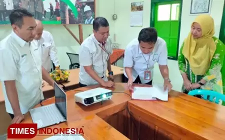 Perhutani Banyuwangi Selatan Bantu Perbaikan TK Tunas Rimba Benculuk