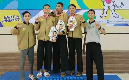 Tim Pencak Silat UIN Malang Raih Medali Emas dalam Porsi Jawara 2023