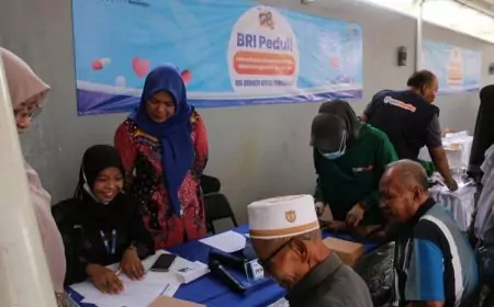 HUT ke-128, BRI Surabaya Gelar Pemeriksaan Kesehatan Gratis