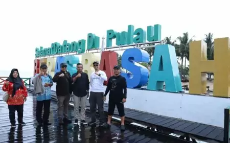 Dispopar Bontang Ajak Tim Penilai ke Pulau Beras Basah dan Tihi-Tihi
