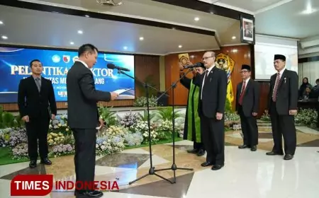 Prof. Anwar Sanusi Kembali Dipercaya Memimpin UNMER Malang Periode 2023-2027