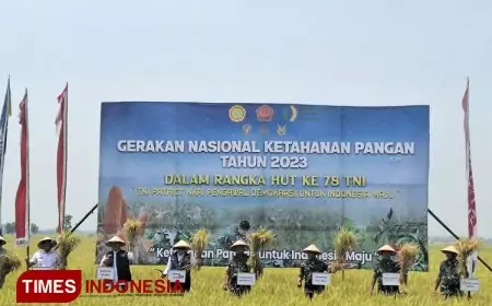 Pangdam V Brawijaya Apresiasi Program Swasembada Pangan di Kabupaten Ngawi