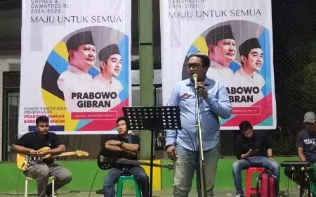 Gresik Menggema: KIP Prabowo-Gibran luncurkan Jingle dan Deklarasi Menang Satu Putaran