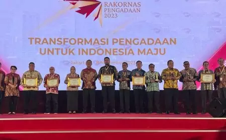 Maluku Raih Juara 1 Provinsi Dengan Presentase Transaksi Nilai Belanja Usaha Mikro dan Usaha Kecil Terbesar