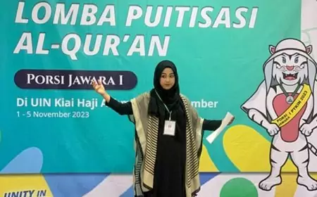 Mahasiswa Humaniora UIN Malang Raih Perunggu Lomba Puitisasi Al-Qur'an Tingkat Nasional