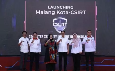 Awasi Keamanan Siber dari Sistem Elektronik, Malangkota-CSIRT Resmi di Launching