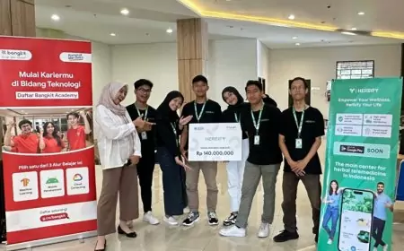 6 Mahasiswa Malang Lolos Bangkit Academy 2023 Setelah Kembangkan Platform Herbify
