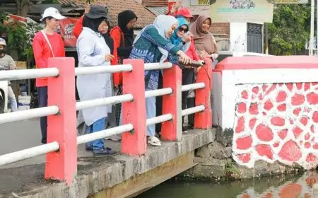 Sidak Dua Desa, Ning Sasha: SIDO RESIK Bangkitkan Wisata Desa dan UMKM Sidoarjo