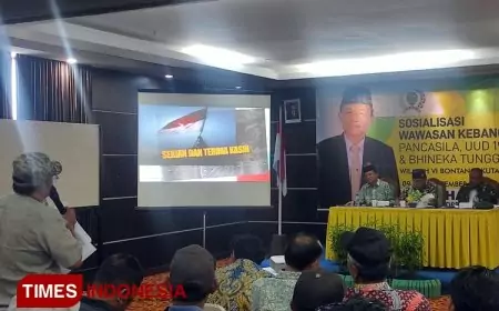 Sosialisasi Kebangsaan, DPRD Kaltim Ajak Masyarakat Bontang Jangan Terpecah Belah