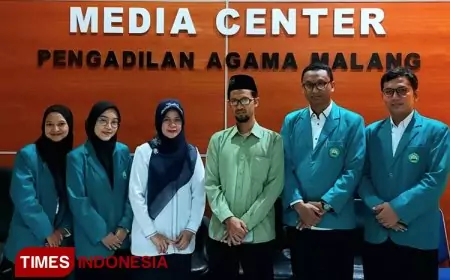 Mahasiswa MHKI Pascasarjana Unisma Malang Gelar KMM di Pengadilan Agama Kota Malang