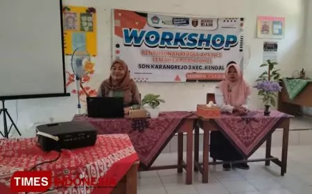 SDN Karangrejo 3 Ngawi Gelar Workshop Penyusunan Modul P5 Tema Kearifan Lokal Bersama Dosen UNIPMA