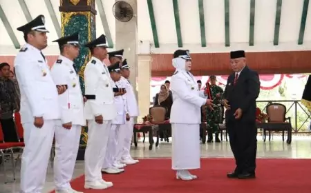 Tujuh Kades PAW Dilantik, Tiga Mantan Kades Pilih Mundur untuk Nyaleg