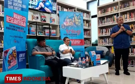 Launching Trilogi Kesejahteraan, Buku Fahri Hamzah Atas 'Penugasan' Anis Matta