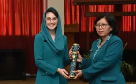 Ketua TP PKK Provinsi Jatim  Resmi Melantik Pj Ketua TP PKK Kota Kediri