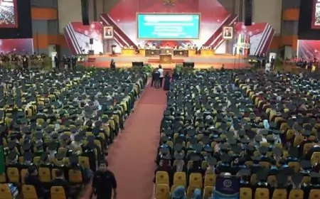UM Gelar Wisuda 2 Hari Berturut&#45;turut, Ada 2.503 Wisudawan Dikukuhkan