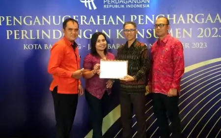 Pasar Nyanggelan Sabet Penghargaan Pasar Tertib Ukur dari Kementerian Perdagangan