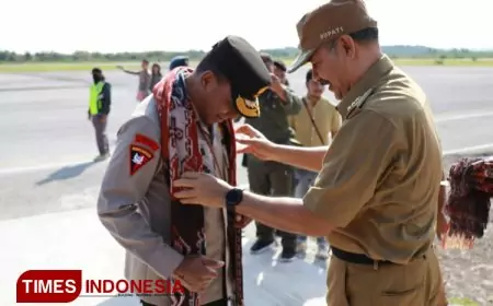 Disambut Bupati, Kunjungan Kapolda NTT di Sumba Timur Tekankan Sinergitas