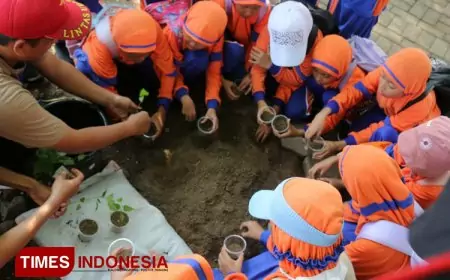 SD Islam Khoiru Ummah Jelajahi Peternakan dan Pertanian di Polbangtan Malang
