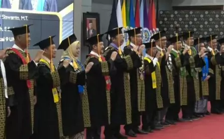 UM Malang Tambah 5 Guru Besar Baru