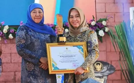 Kota Mojokerto Raih Award Peduli Ketahanan Pangan 2023