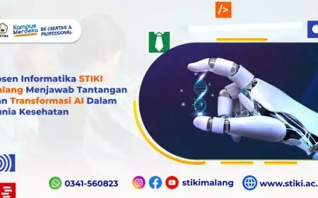 Dosen Informatika STIKI Malang Menjawab Tantangan dan Transformasi AI Dalam Dunia Kesehatan