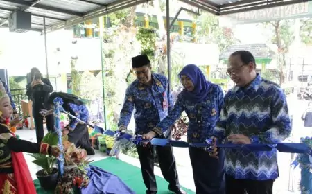 Hasil Hibah PKM UWG Malang Pengolahan Air Limbah Berbasis Ecogreen Diresmikan