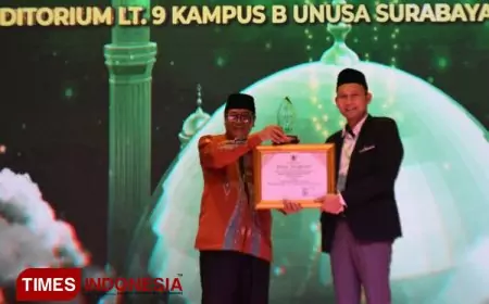 Masjid Kampus Ainul Yaqin Unisma Malang, Masjid Perkantoran Terbaik se-Jawa Timur Masjid Award 2023