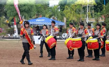 Pupuk Semangat Kebangsaan, 38 SMA/SMK Ikut Lomba Drumband Piala Kapolda NTT