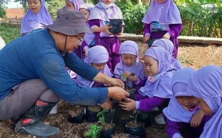 103 Siswa TK Belajar Mengenal Dunia Pertanian di BBPP KetindanÂ