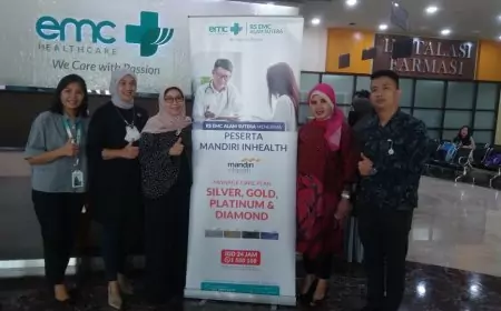 Komitmen RS EMC Alam Sutera dan Mandiri Inhealth Wujudkan Layanan Kesehatan Optimal