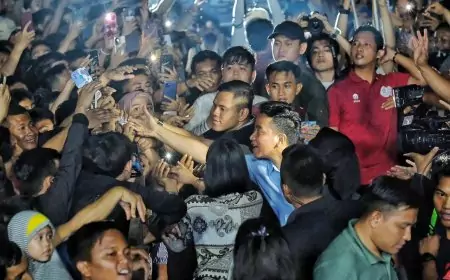 Kunjungan di Jambi Disambut Puluhan Ribu Massa, Bukti Gibran Dicintai Rakyat