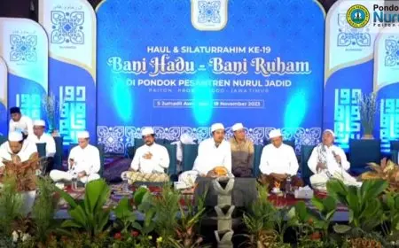 Nurul Jadid Paiton Jadi Tuan Rumah Haul dan Silaturahmi ke 19 Bani Hadu dan Ruham