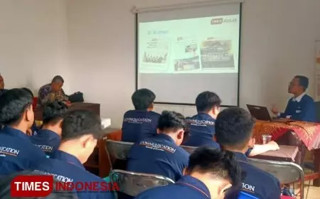 Mahasiswa Universitas Darussalam Gontor Ponorogo Geruduk TIMES Indonesia Yogyakarta