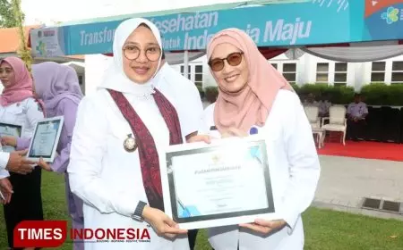 RSUD Genteng Sabet Penghargaan Sistem Terintegrasi Terbaik dari Bupati Banyuwangi