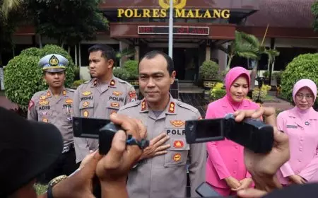 Kapolres Malang Imbau Waspada Berita Palsu dan Hoaks Jelang Pemilu