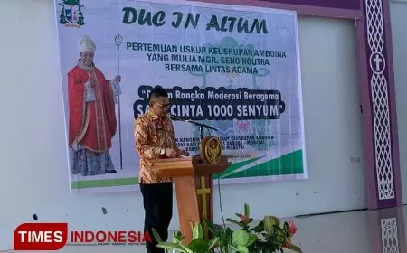 Kesan Pj Bupati Morotai dan Uskup Amboina dalam Acara Satu Cinta Seribu Senyum