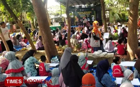 Melalui Lomba Mewarnai, PAPESA Kota Probolinggo Ajak Anak TK Peduli Puspa dan Satwa