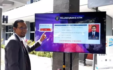 Gencarkan Digitalisasi, UB Luncurkan E&#45;KTM Hingga Koleksi Digital Perpustakaan