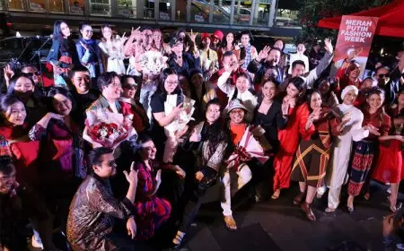 Pinka Hapsari Sosok Belakang Layar Pagelaran Street Fahion Taruna Merah Putih