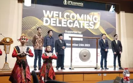 Lewat Acara Welcoming Delegates, The 21st Economix Resmi Dimulai