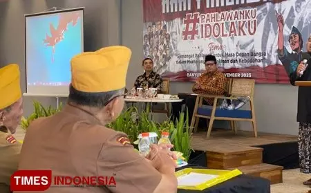 Rayakan Bulan Pahlawan, Bakesbangpol Banyuwangi Bersama Veteran Kobarkan Semangat Perjuangan