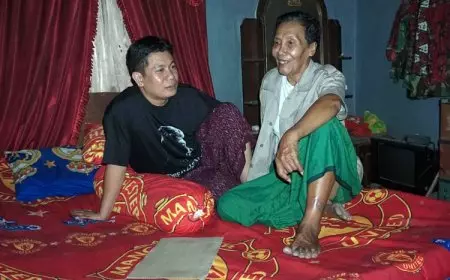 Kampanye Hari Pertama, Samsul Hadi Menginap di Rumah Keluarga Tak Mampu