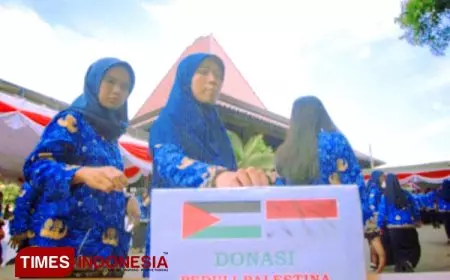 HUT ke-52 Korpri, Bupati Ponorogo Ajak ASN Berdonasi untuk Palestina