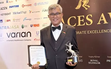 Direktur Utama Patra Jasa Raih Penghargaan Tingkat Regional, Asia Corporate Excellence and Sustainability Award