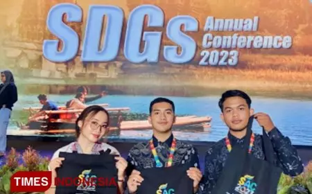 Mahasiswa UISI Hadir di Acara SDGs Annual Conference 2023